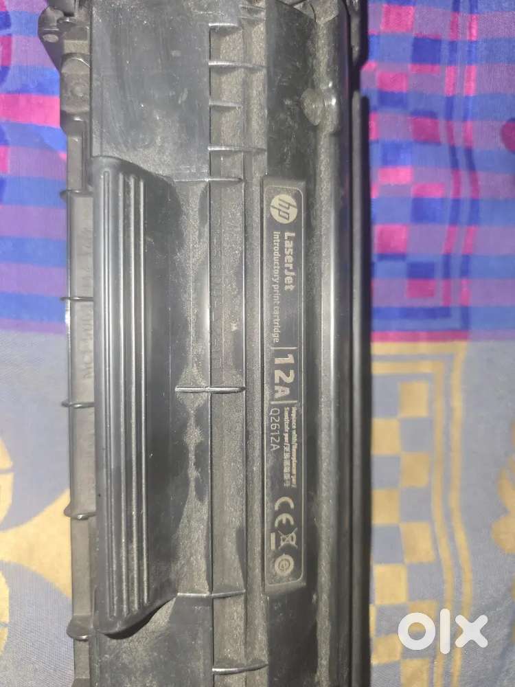 Cartridge HP original 12A & Dell mouse keyboard