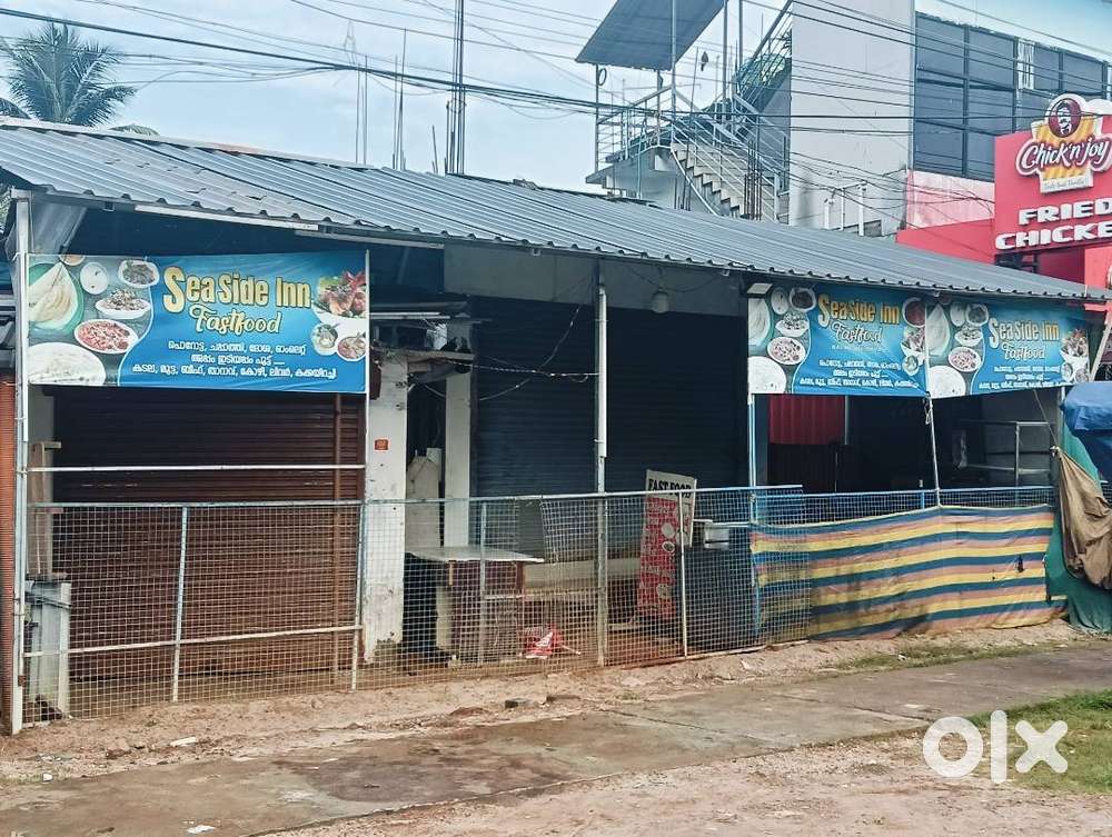4 cent land & 4 shops for sale