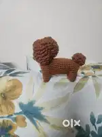 Crochet toy dog