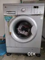 LG Front Load Automatic Washer Dryer – 7 kg (Luxury Silver)