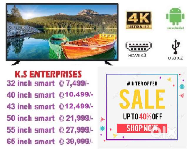WINTER SPECIAL 50 INCH GOOGLE TV,4K UHD, VOICE COMMAND @ 21,999/- ONLY