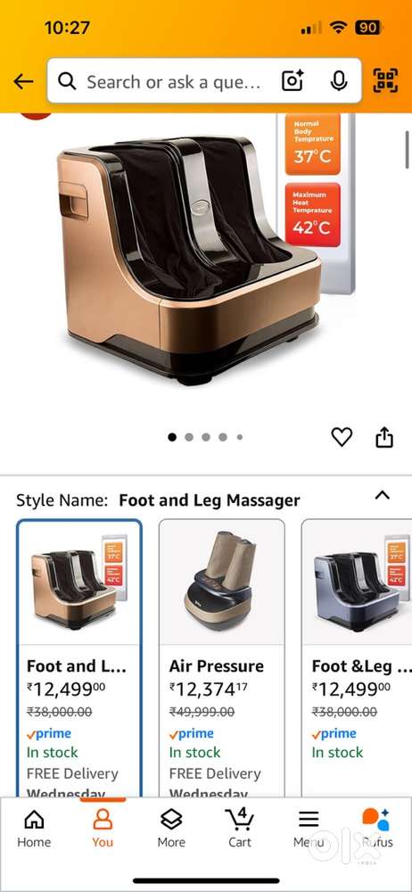 Lifelong massager leg and calf