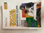 Class 10th CBSE Educart science, and SST book session 2025-26