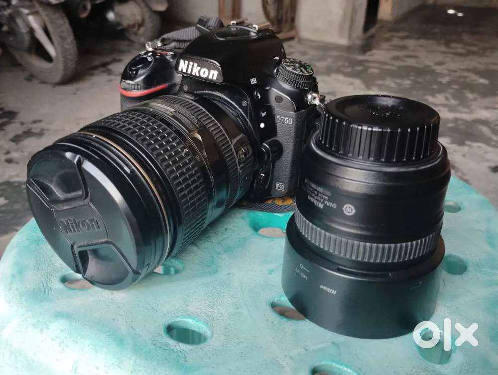 Nikon 750 cemra  24.120 lens+50mm lens