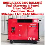 Honda Generators avilable on discounted prices