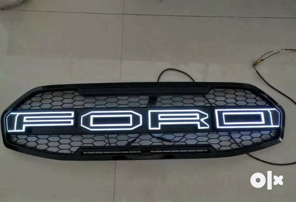 Ford endeavour front grill with led