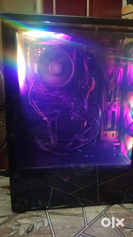 CPU RYZEN 3 4300G processor RGB  8Ram /500GB storage