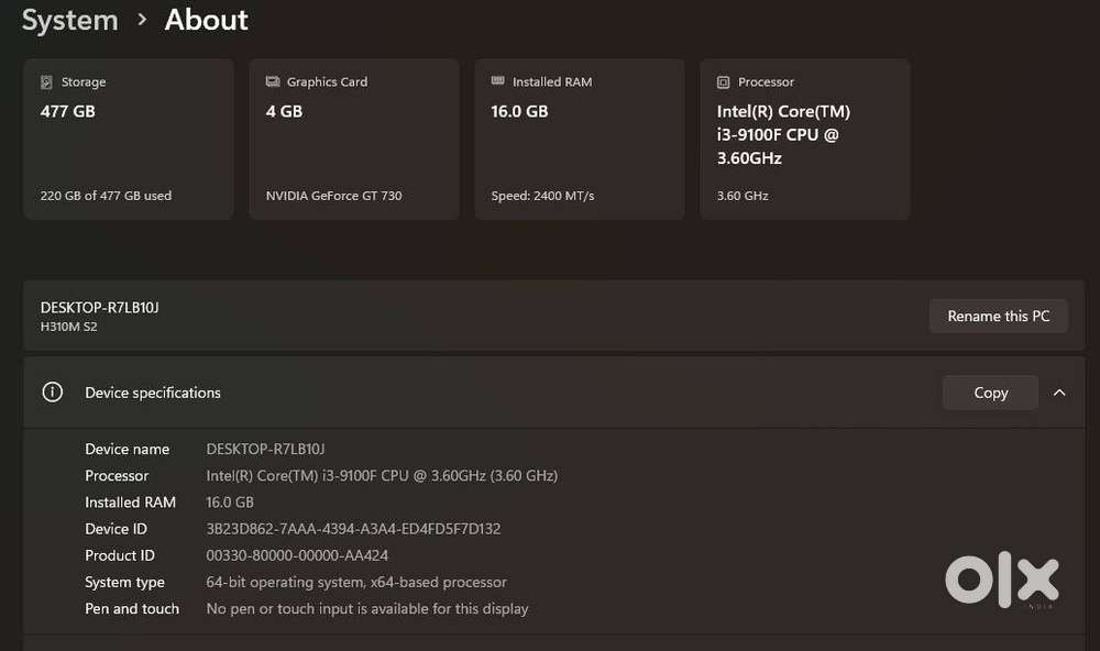 i3 9th Generation Gaming CPU