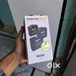 New Sealed Packed RODE Wireless Go 2
Dual Channel Mic with Bill