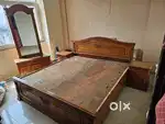 Double bed with side tables and matching Dressing table