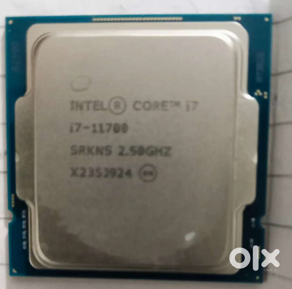 Processor intel i7  11 gen with fanand Asus graphic card