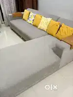 6 seater L-shaped sofa