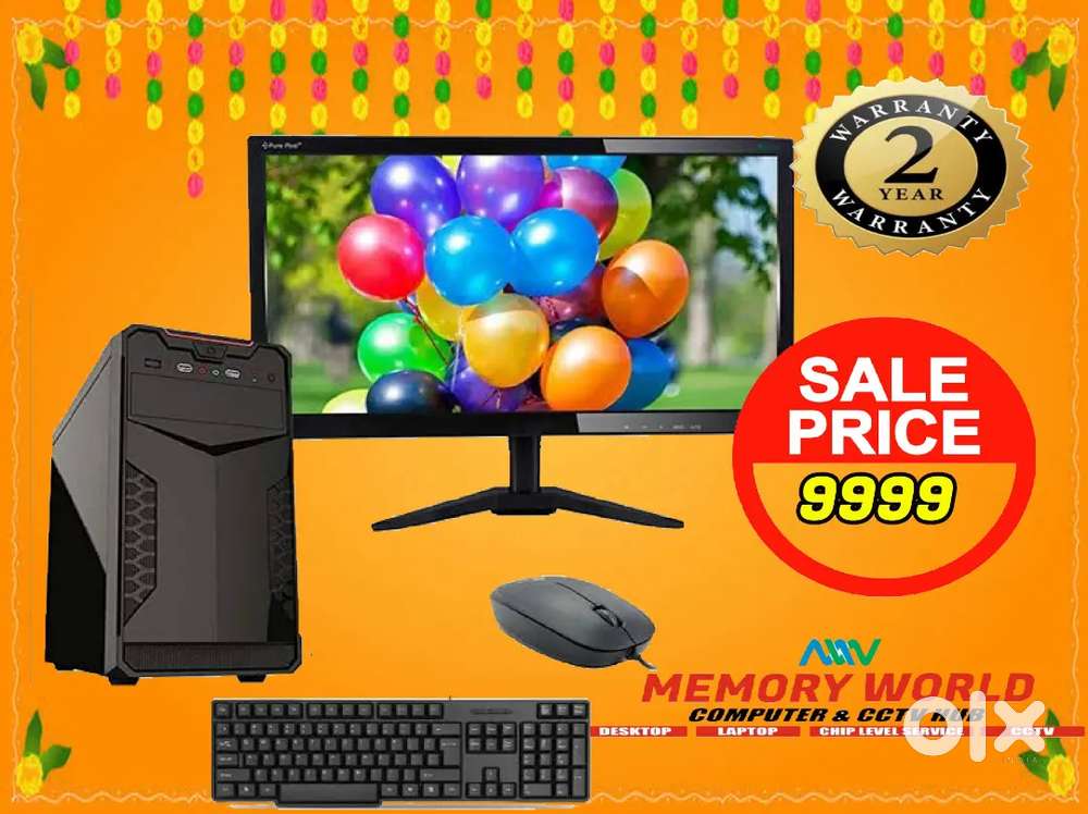 Special offer new i3 computer combo set with warrenty only