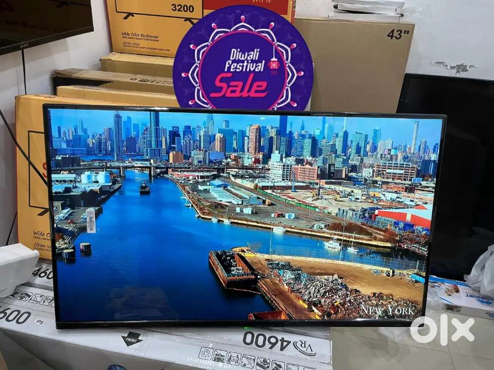 Diwali Offer Smart LED TV 43”  Free Gift  Wi-Fi  Full HD Android TV