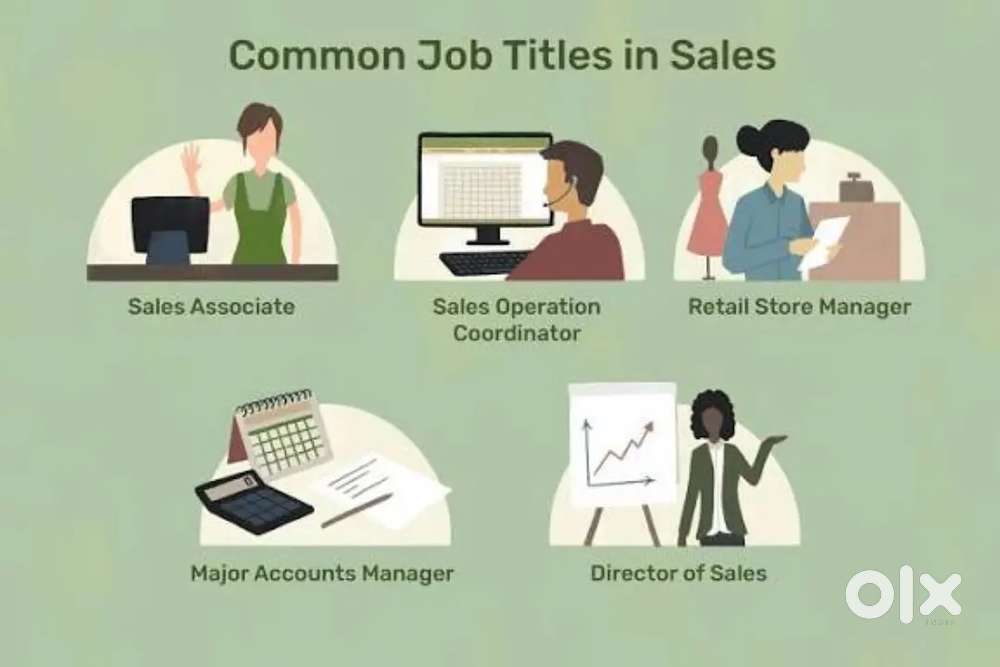 Sales person good skills must know kannada girls also welcome