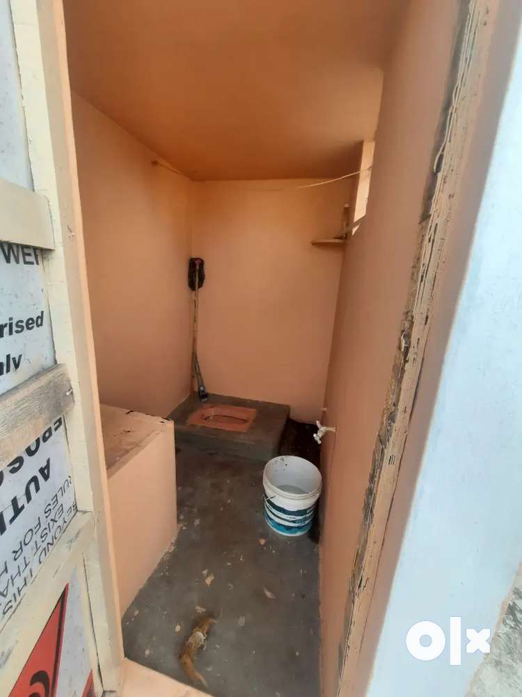 Room with bathroom and toilet is for rent.