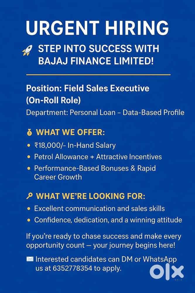 Peronal loan department