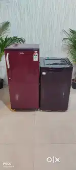Sansui Single door Fridge & Godrej Washing machine Top Load Automatic