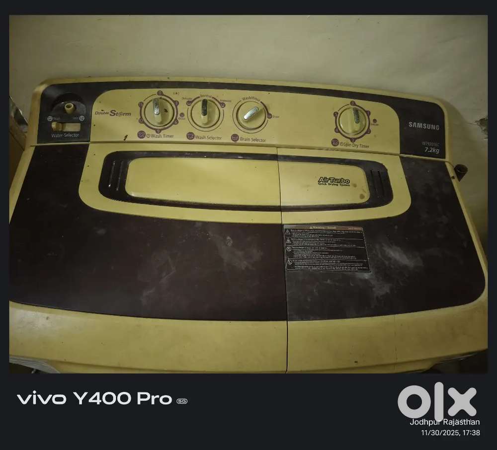 Fridge & Washing Machine Running Condition Mein Available.