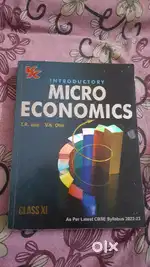 T.R. Jain & V.K. Ohri, Micro Economics for class 11th. 2023 edition.