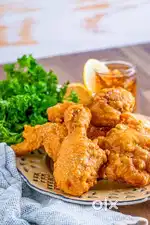 Crispy fried chicken kfc chef / Tea Time maker CAFE