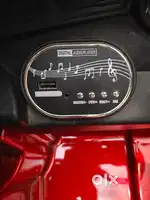 Electronic red kid's car