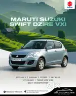 Maruti Suzuki Swift Dzire VXI 1.2, 2013, Petrol
