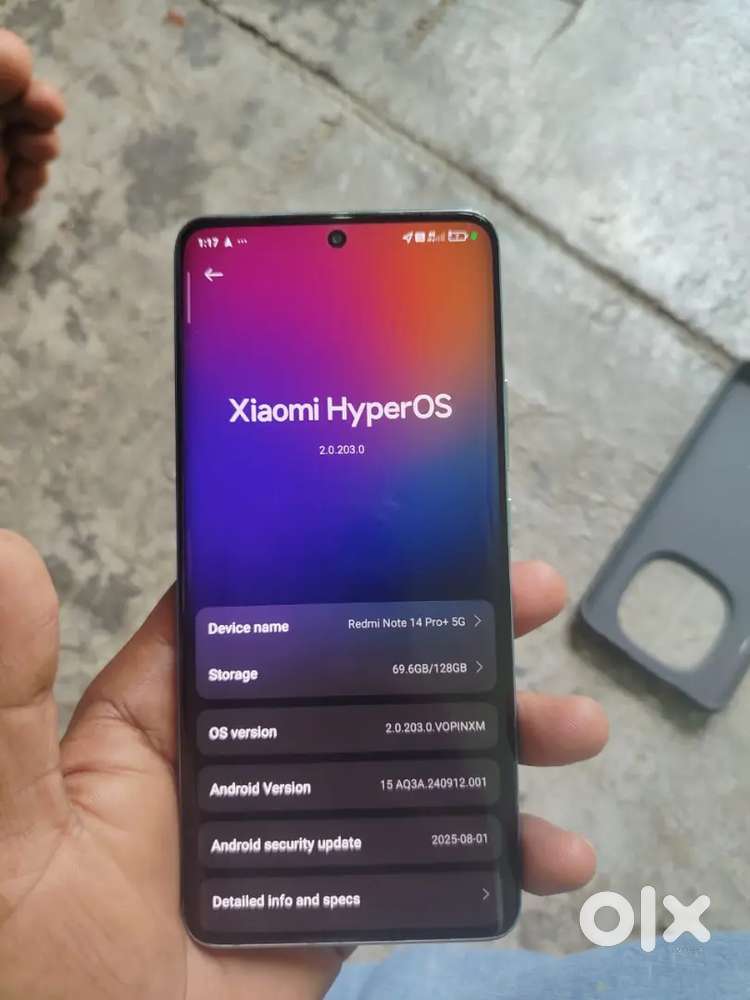 Redmi note14pro plus 8gb 128