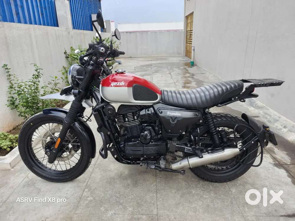 2022 Yezdi Scrambler, 15k  KM, Clear Condition, EMi Exchange Available