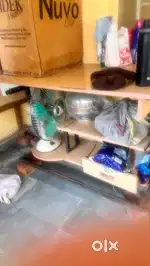 Computer wooden table