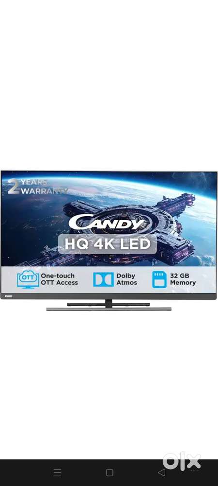 65 Haier Candy LED TV @25000/-