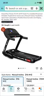 Powermax Treadmill