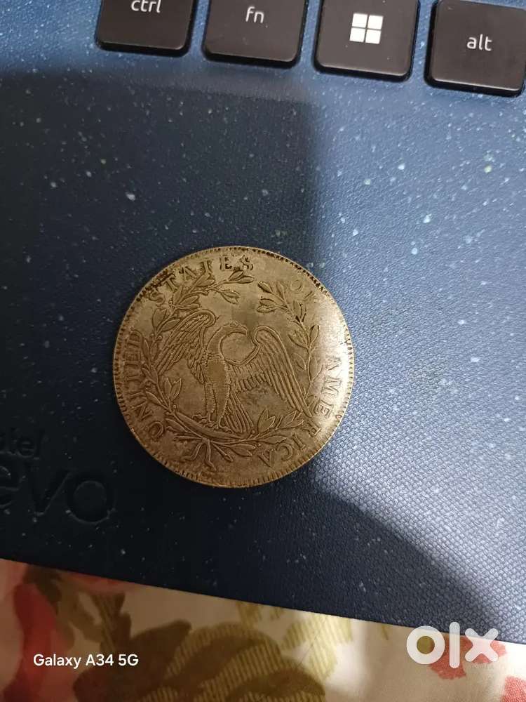 1795 Flowing Hair Liberty Silver Dollar Early U.S. Mint