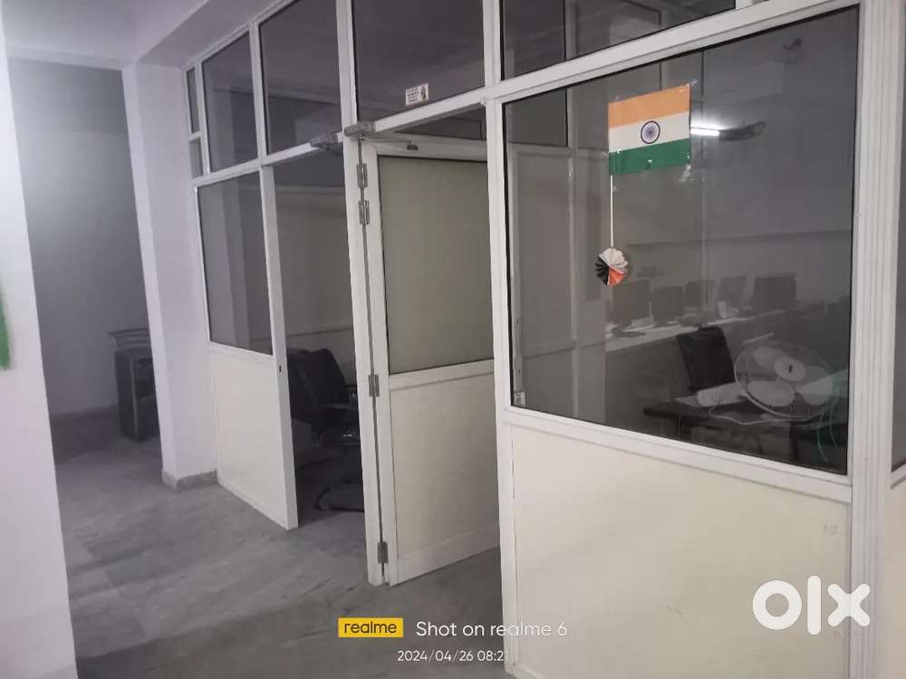 Office cabin almunium glass partition