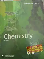 NCERT for class eleven chemistry part one and part 2