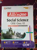 Arihant All in one social science refrence book class 10.