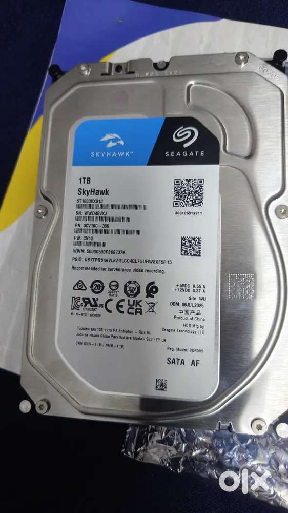 New Seagate Skyhawk 1 TB Internal Hard Drive