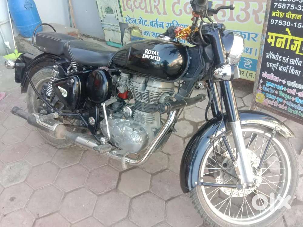 Bullet 350 classic with dual disc