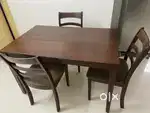 Dining table with chairs for sale