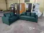 New 3+2 Velvet Sofa Set