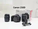 Unbox like new Canon eos 250d dslr camera with 18-55mm stm lens kit.