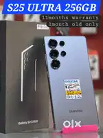 S25 Ultra 256gb 11months warranty left 1 month only used brandnew cond