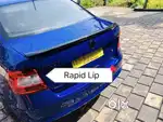 Skoda rapid lip spoiler