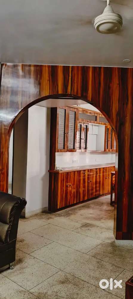 3 Bhk furnished flat for rent in Alpna market Patliputra colony .