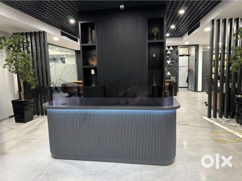 Reception tables cash counter front office desk office furniture