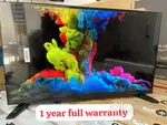 32inch brand new smart Android led tv with 1 year full warranty