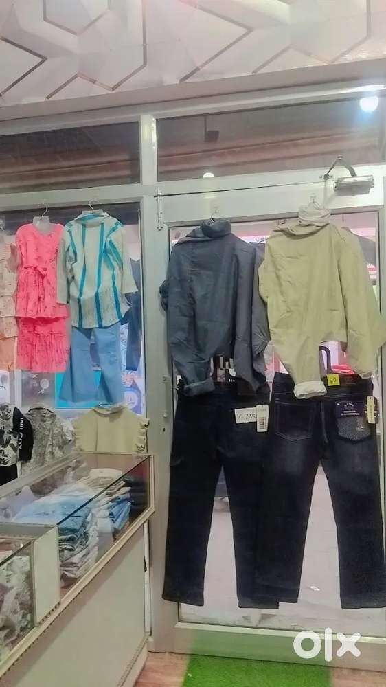 Garments shop sale