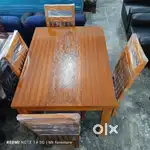 New  mountain furniture 4 seater dining table at wholesale price