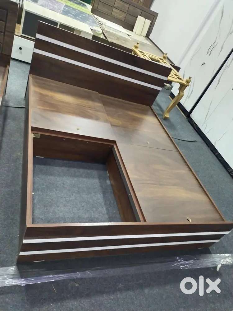 Brand New Double Bed semi storage Bed factory outlet sales