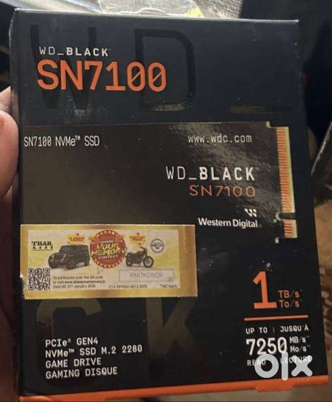 Fixed Price, New WD_Black Western Digital SN7100 NVMe 1TB